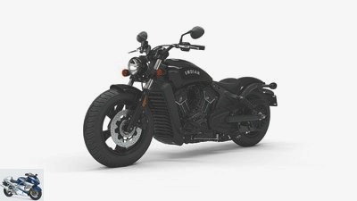 Indian Scout Bobber Sixty: Bobber variant also with an entry-level engine
