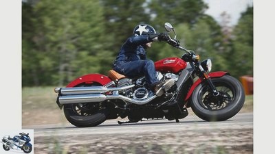 Indian Scout, Indian Roadmaster and Victory Magnum in the driving report