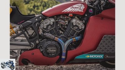 IndianxWorkhorse Scout Bobber: With Randy Mamola to the Sultans of Sprint