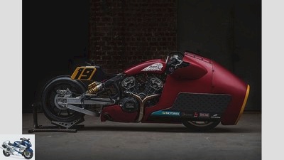 IndianxWorkhorse Scout Bobber: With Randy Mamola to the Sultans of Sprint