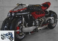 News - LM847: Lazareth releases a 4-wheel V8 motorcycle! -