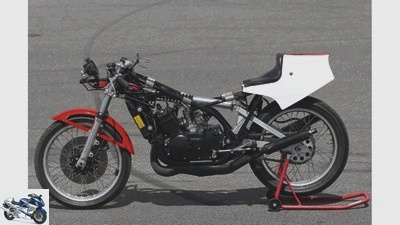 The Yamaha two-stroke RD 350 LC and TZ 350 G in comparison