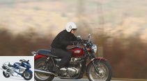 Triumph Bonneville by Ulf Penner in the test