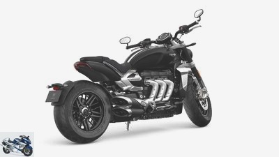 Triumph Rocket 3 R and GT: high-performance muscleman in two versions