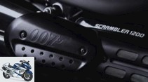 Triumph Scrambler 1200 Bond Edition: Special model in 007 design