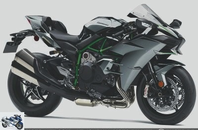 News - New in 2019: Kawasaki unveils its new Ninja H2 - Carbon - Used KAWASAKI