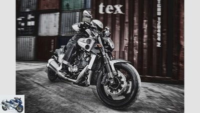 Triumph Rocket III Roadster and Yamaha Vmax in the test