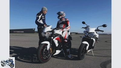 Triumph Street Triple R old versus new in the top test