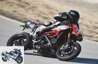 Ducati Hypermotard 939 SP in the PS driving report