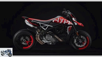 Ducati Hypermotard 950 RVE: Fun bike with graffiti paint