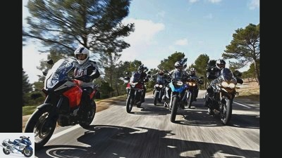 Italian travel enduro bikes: Aprilia Caponord versus Ducati Multistrada 1200 S
