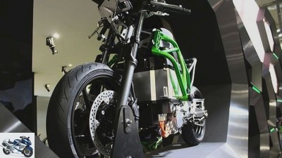 Kawasaki EV Endeavor electric motorcycle