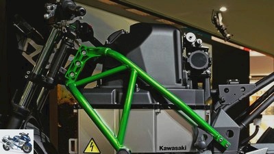 Kawasaki EV Endeavor electric motorcycle