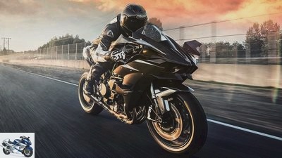 Kawasaki H2 models: R and carbon versions can be ordered