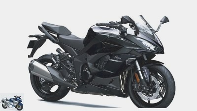 Kawasaki model year 2021: new colors