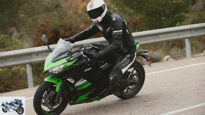 Kawasaki Ninja 650 in the driving report