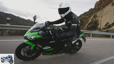 Kawasaki Ninja 650 in the driving report