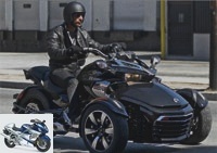 New - New 3-wheeler: the future Can-Am Spyder F3 gets muscle! - CAN-AM occasions