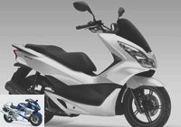 News - New scooters 2014: Honda improves the PCX 125 - Used HONDA