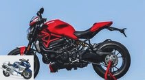 Ducati Monster 1200 R in the driving report