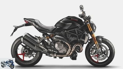 Ducati Monster 1200 S: for 2020 also in black and black