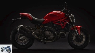 Ducati Monster 821 model year 2018
