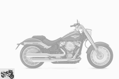 Harley-Davidson 1745 Softail Fat Boy FLFB 2020 technique