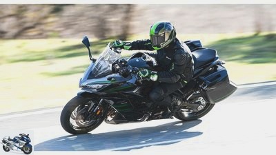 Kawasaki Ninja 1000 SX in the driving report: Sports tourers evolve