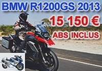 News - Price and availability of the new 2013 BMW R 1200 GS - Used BMW