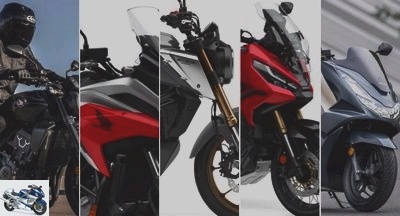 News - Price and availability of new Honda motorcycles and scooters 2021 - Used HONDA