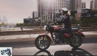 News - Royal Enfield is aiming big in Europe with the Meteor 350 and its low price - Secondhands ROYAL ENFIELD