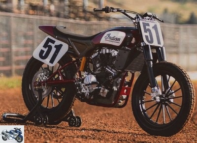 News - Scout FTR750: Indian unveils its racing beast - Towards a 4th title in Flat Track