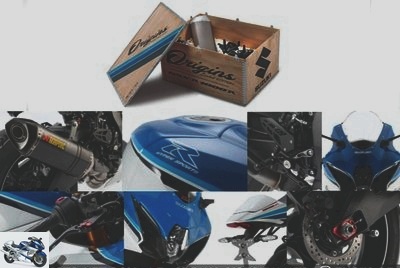 New - Limited motorcycle series: Suzuki GSX-R1000R Origins, the historic decoration - Used SUZUKI