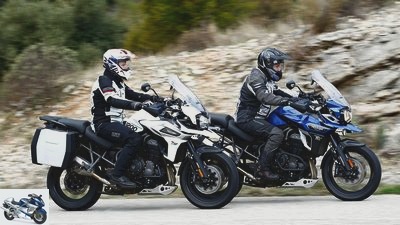 Triumph Tiger 1200 XCA in the top test