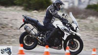 Triumph Tiger 1200 XCA in the top test