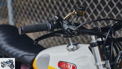 Conversion of the Yamaha SR 500 Scrambler 2018 by Daniel Peter