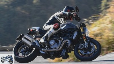 Ducati Monster 1200 S in the PS driving report