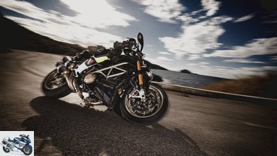 Ducati Monster 1200 S, S4RS and Streetfighter S in the test