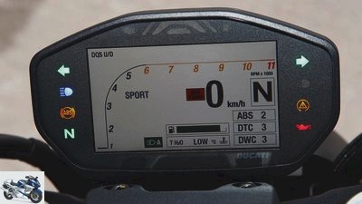 Ducati Monster 1200 S Triumph Speed ​​Triple R in the test