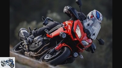 Kawasaki Versys 1000 old versus new in the test