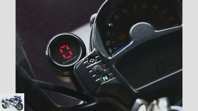 Kawasaki Vulcan S in the driving report