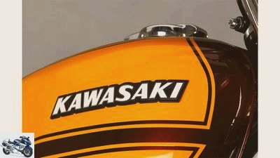 Kawasaki W3 in the studio