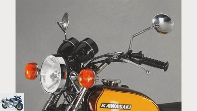 Kawasaki W3 in the studio