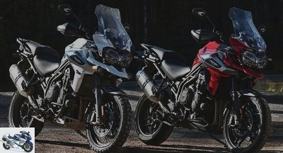 New - Triumph Tiger 1200 XR and XC 2018: machines for long travel - Used TRIUMPH