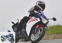 All Tests - Honda CBR250R Test: a real little sports car! - A real little sportswoman!