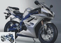 News - A white Daytona 675 with blue blood ... - Used TRIUMPH