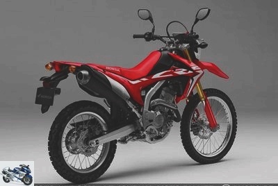 News - A Honda CRF250 Rally to reinforce the new CRF250L Euro4 2017 - Used HONDA