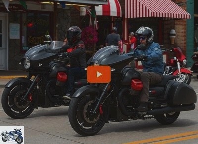 News - Video and photos: the Moto Guzzi MGX-21 parade in Sturgis - New Moto Guzzi ambassador to the USA