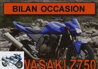 Motorcycle second hand - Motorcycle used balance sheet: Kawasaki Z750 - Overhauls, insurance and cost price