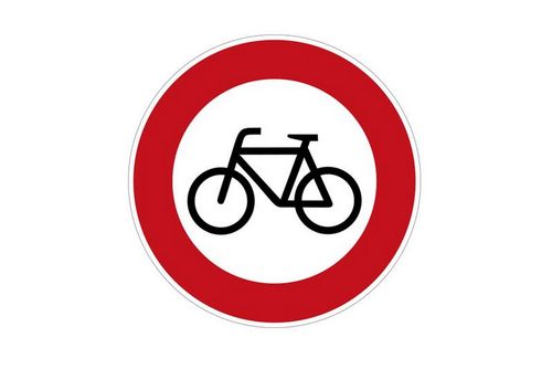Rights, duties and privileges - signs for cyclists-signs